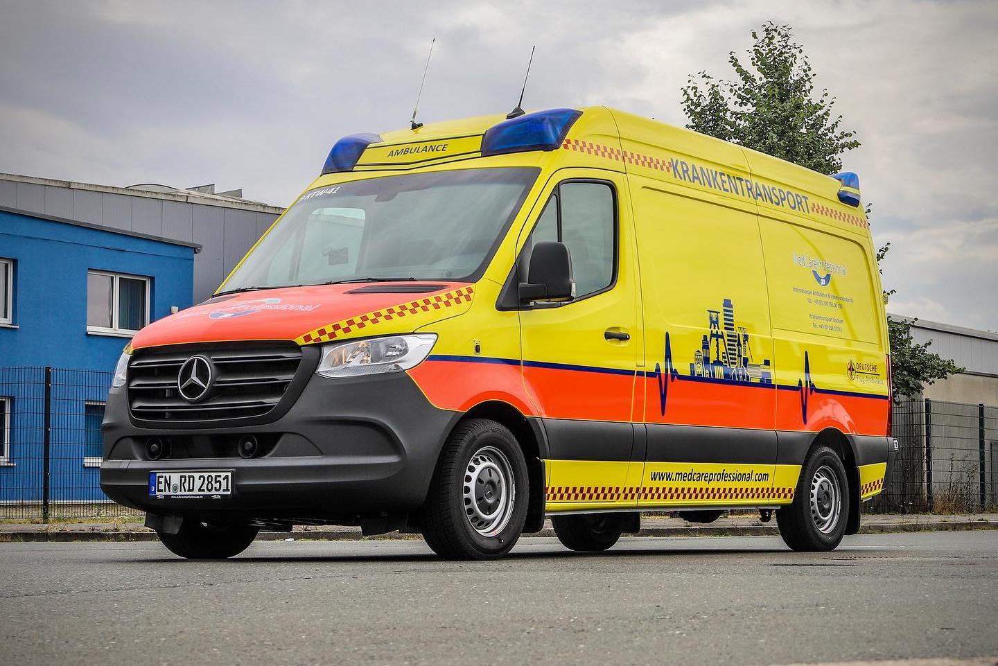 BLS Ambulance Mercedes Sprinter 519 MedCareProfessional